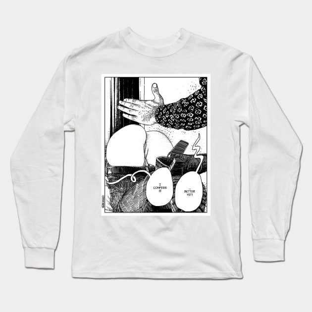 asc 492 La confession (I confess) Long Sleeve T-Shirt by apolloniasaintclair